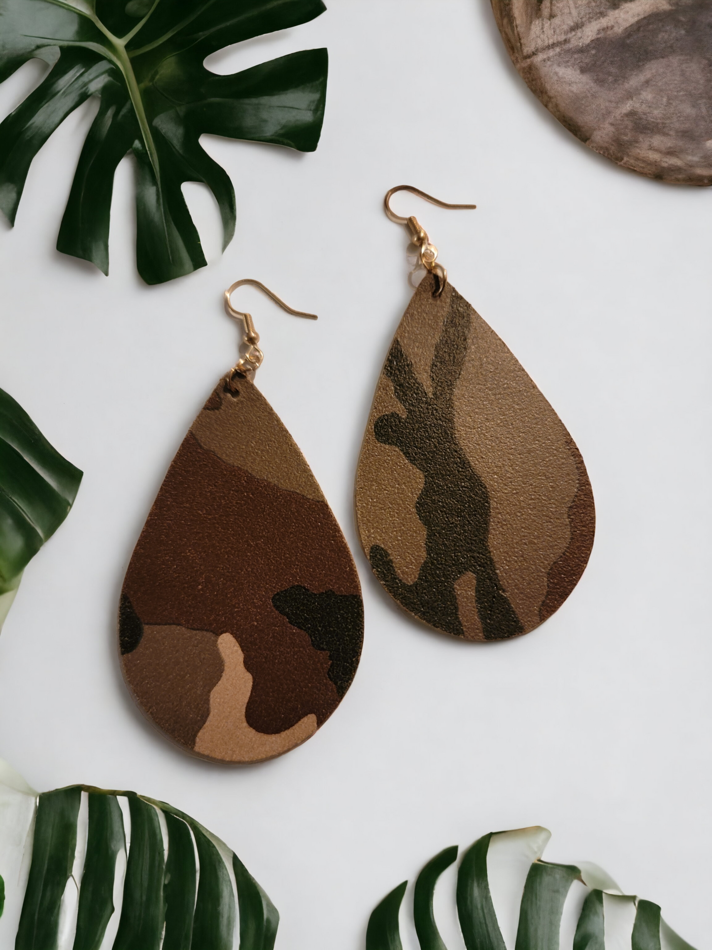 Camo Earrings